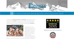 Desktop Screenshot of pinnaclespas.com